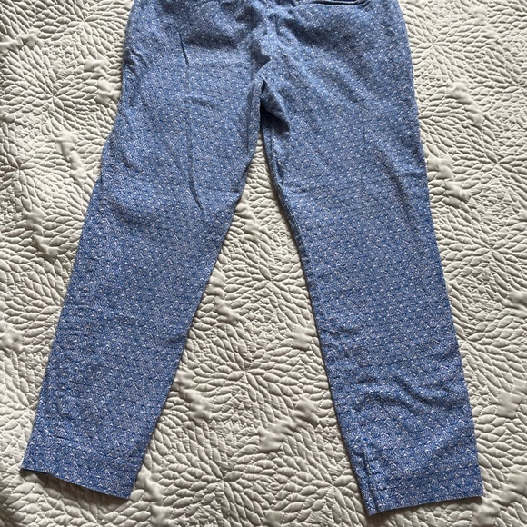 Anthropologie Cartonnier Seashell Scallop Print Pants Size 6 - Picture 5 of 6